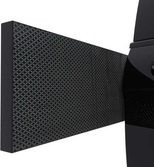 GWP02S Garage Wall Protector Car Door Protectors, Garage Accessories, Parking Stopper for Garage, Tool-Free, Designed in Germany (4-Pack Black)