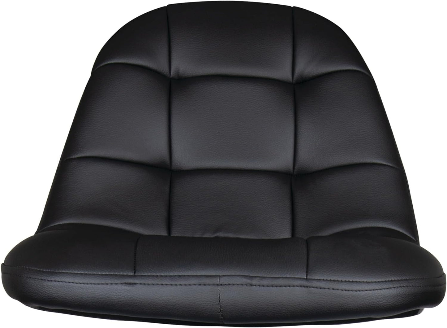 Performance Tool W85031 Pneumatic High Back Adjustable Swivel Bar Stool with Back Support for Home, Bar, and Shop, Black, 26-32-Inches High