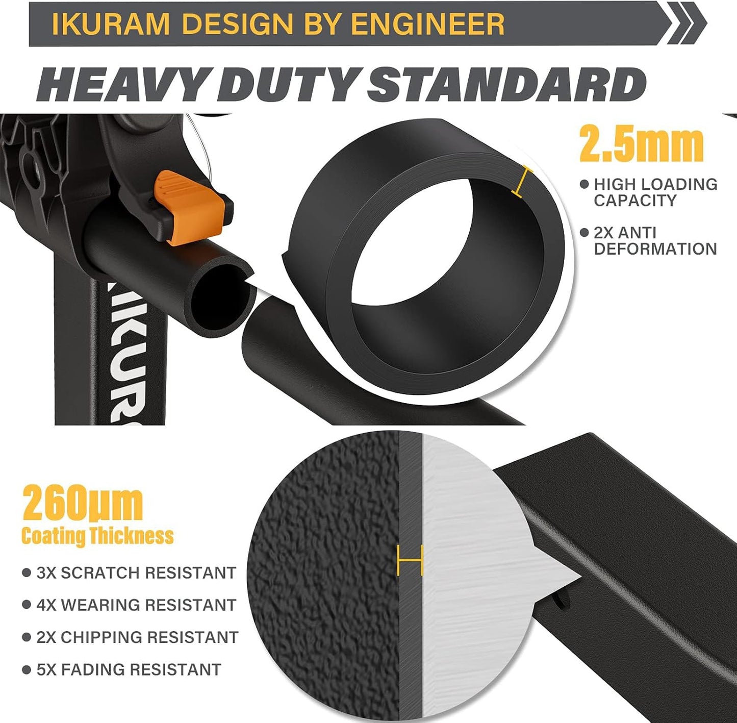 2 Bike Rack Bicycle Carrier Racks Hitch Mount Double Foldable Rack for Cars Truck SUV Fits 2" Hitch Receiver, Including Anti-Rattle Hitch Tightener