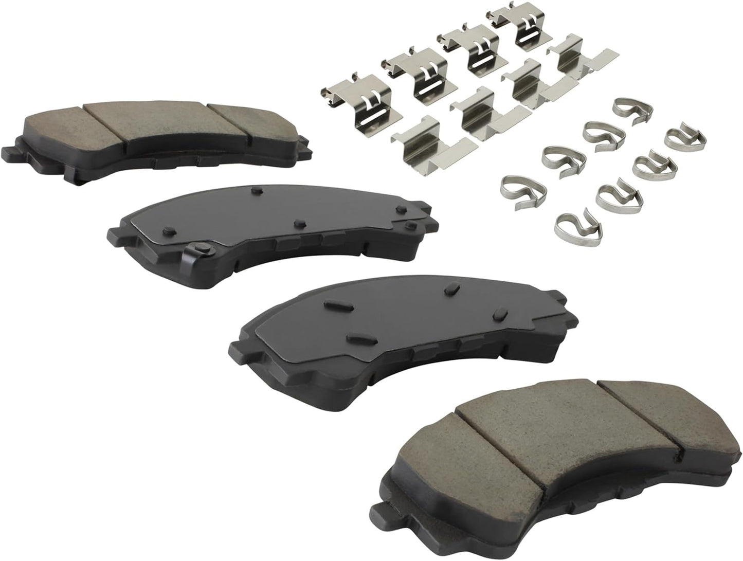 Premium Ceramic Front Brake Pads (1001-2216C) Compatible with Ford Bronco 2021-2024, Ford Ranger 2019-2024
