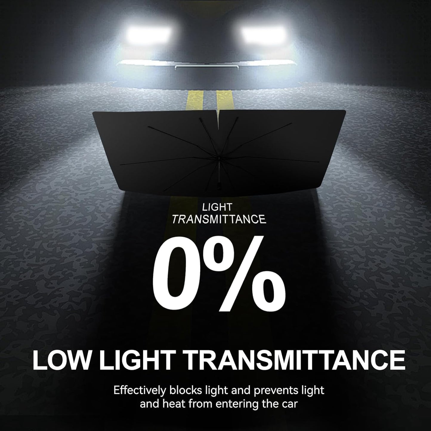 2020-2025 Upgraded for Ford Explorer Sunshade, Portable Foldable Sunshade Accessories, [Nano Ice Crystals Coating] UV Protection, Keeps Interior Cool (for Ford Explorer 2020-2025)