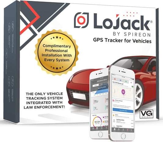 LoJack for Cars | GPS Tracker for Vehicles No Monthly Fee | Anti Theft Car Device | Professional Installation Included | Integrated with Law Enforcement (5 Years of Service)