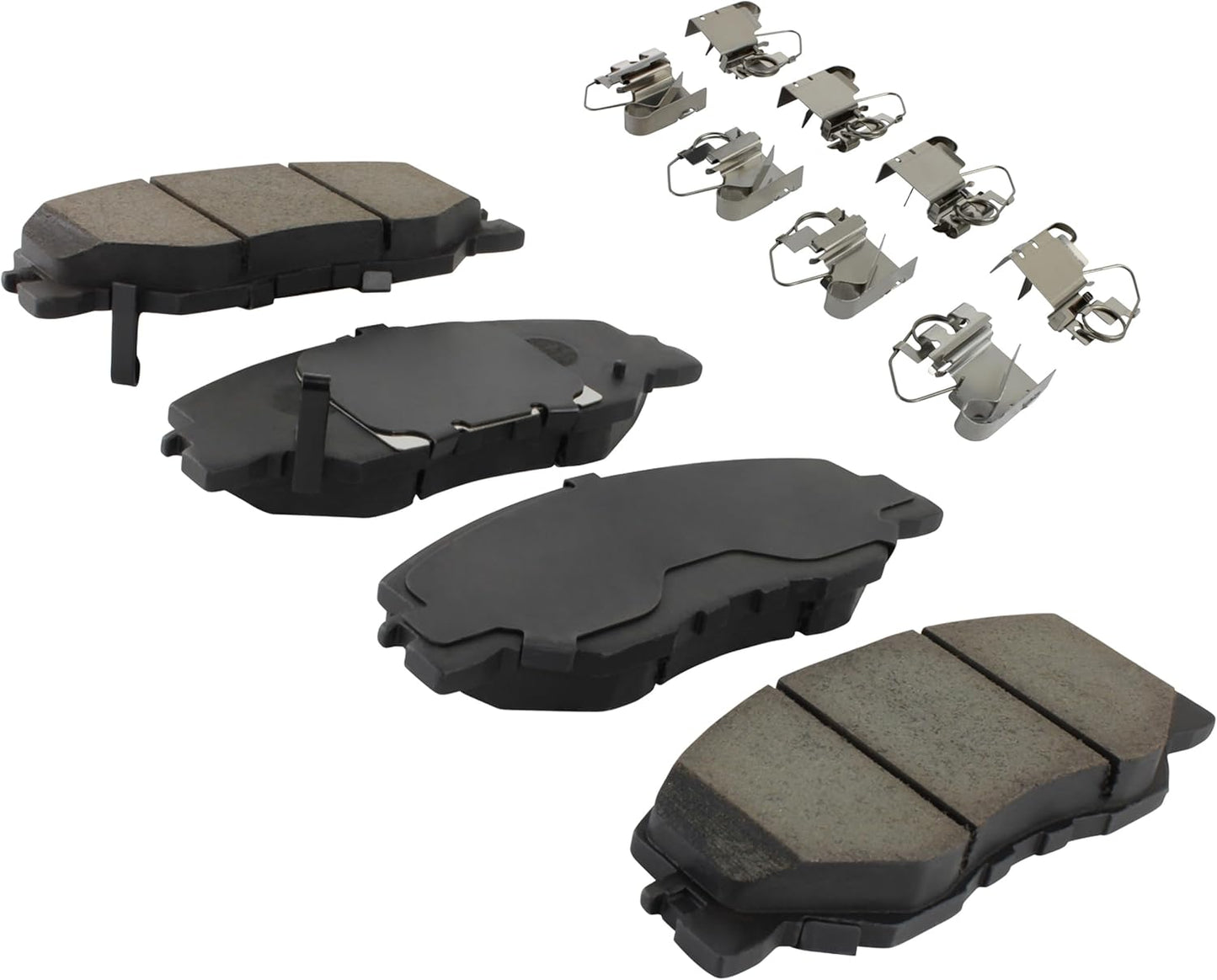 Premium Ceramic Front Brake Pads (1001-2185C) Compatible with Honda Civic 2022-2024, Honda Insight 2019-2022