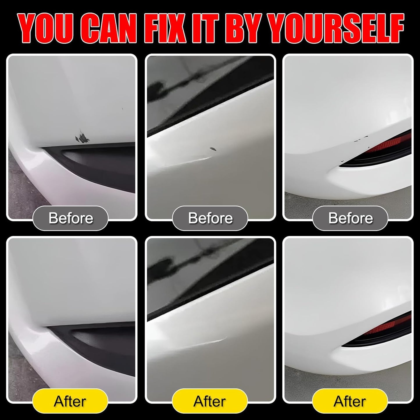 Car Touch Up Paint(Brilliant Black Crystal(PXR/AXR)) for Chrysler, Car Paint Scratch Repair Kit, Quick & Easy Solution to Repair, Scratch Remover Pen with 2PCS Disposable Micro Applicators