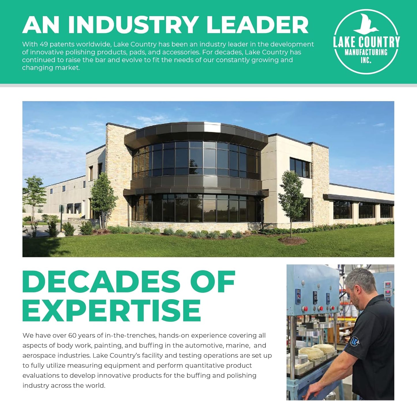 Lake Country 3.5" HDO Orange Foam Polishing Pad (2-Pack) – Premium Heavy Duty Orbital Polishing Pad for Painted Surfaces – Fits 3" Backing Plate