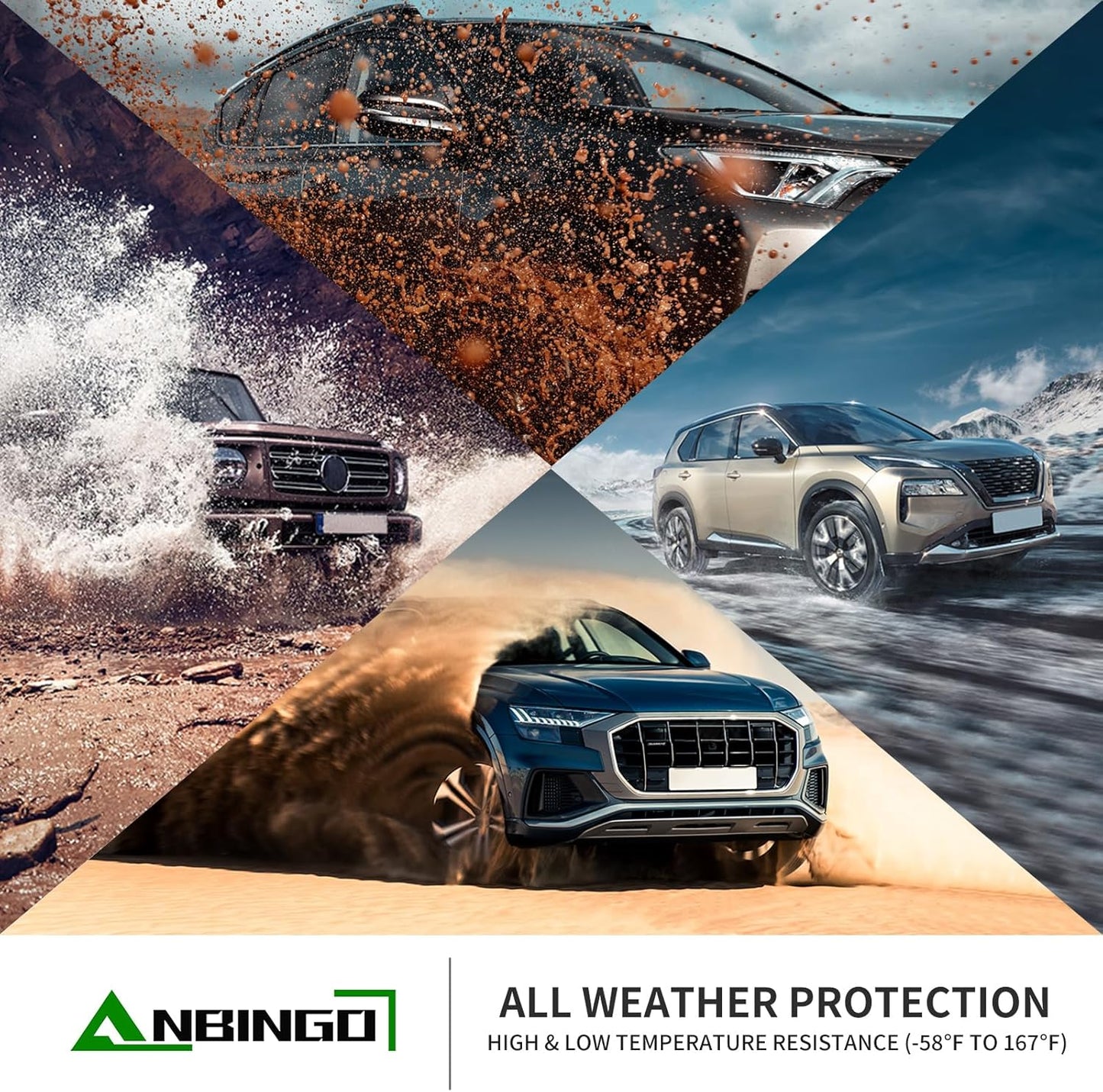 ANBINGO®Floor Mats for Ford Mustang 2015-2024,2015 2016 Mustang mats 2017 2018 Mustang mats 2019 2020 Mustang mats 2021 2022 Mustang mats 2023 Mustang mats 2024 Mustang mats(NOT Mach-E)