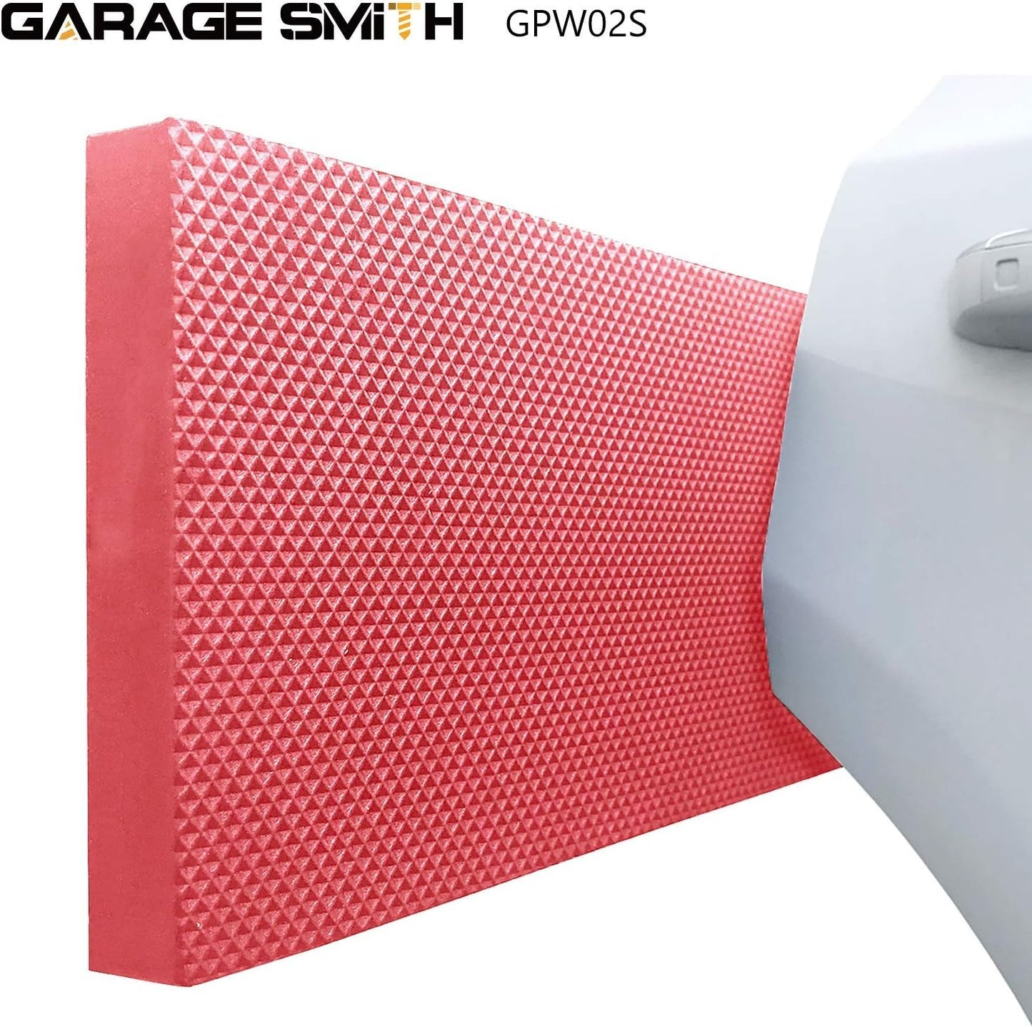 AMPULLA Garage Smith Garage Wall Protector Car Door Protectors, Designed in Germany (4-Pack Red)