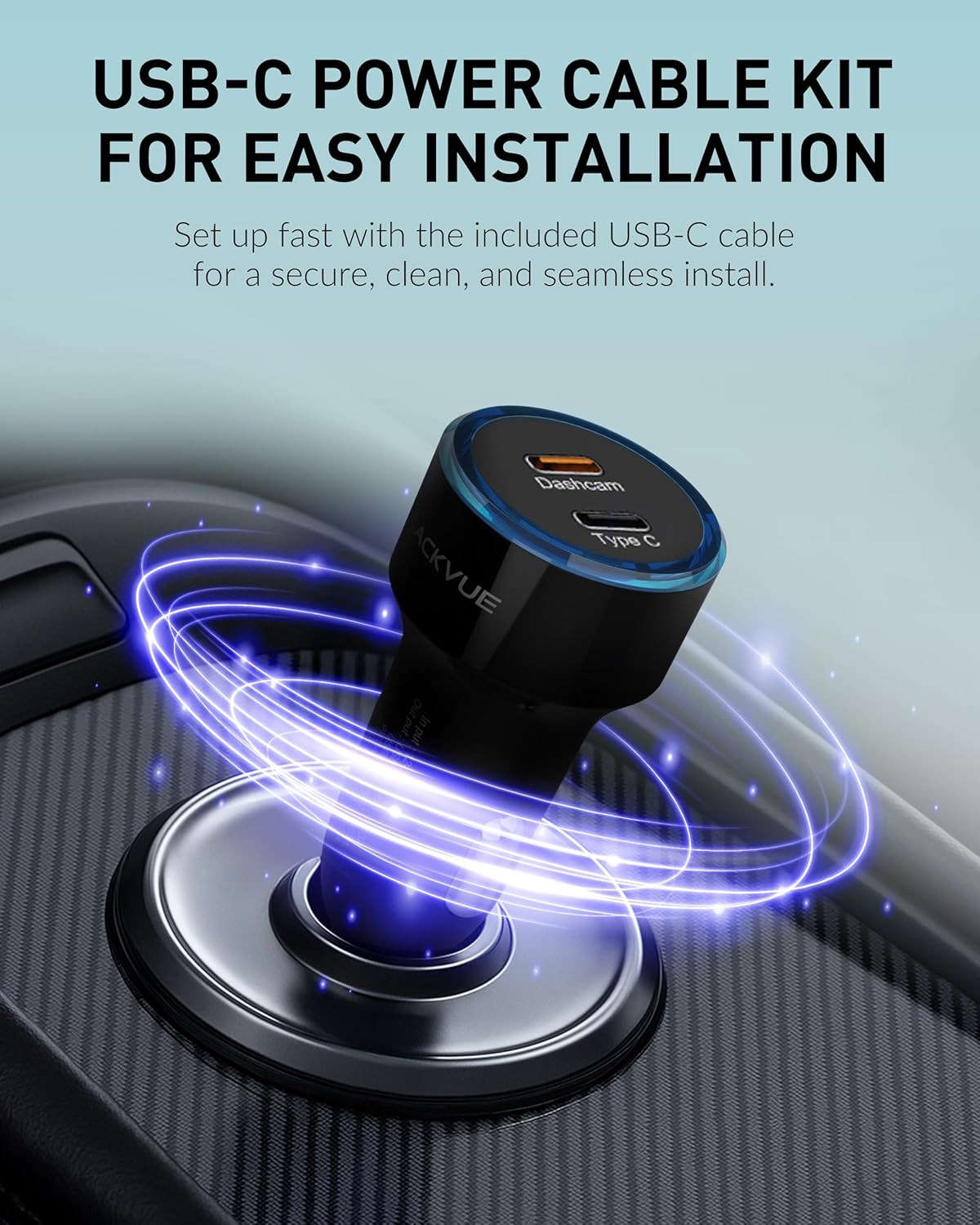 BlackVue DR770X-2CH II Dash Cam – Dual Full HD Front & Rear, Enhanced Visual Clarity, Fast Boot, USB-C Install, Effortless Video Playback via Wi-Fi, Cloud Remote Access, Smart Parking Mode (128GB)