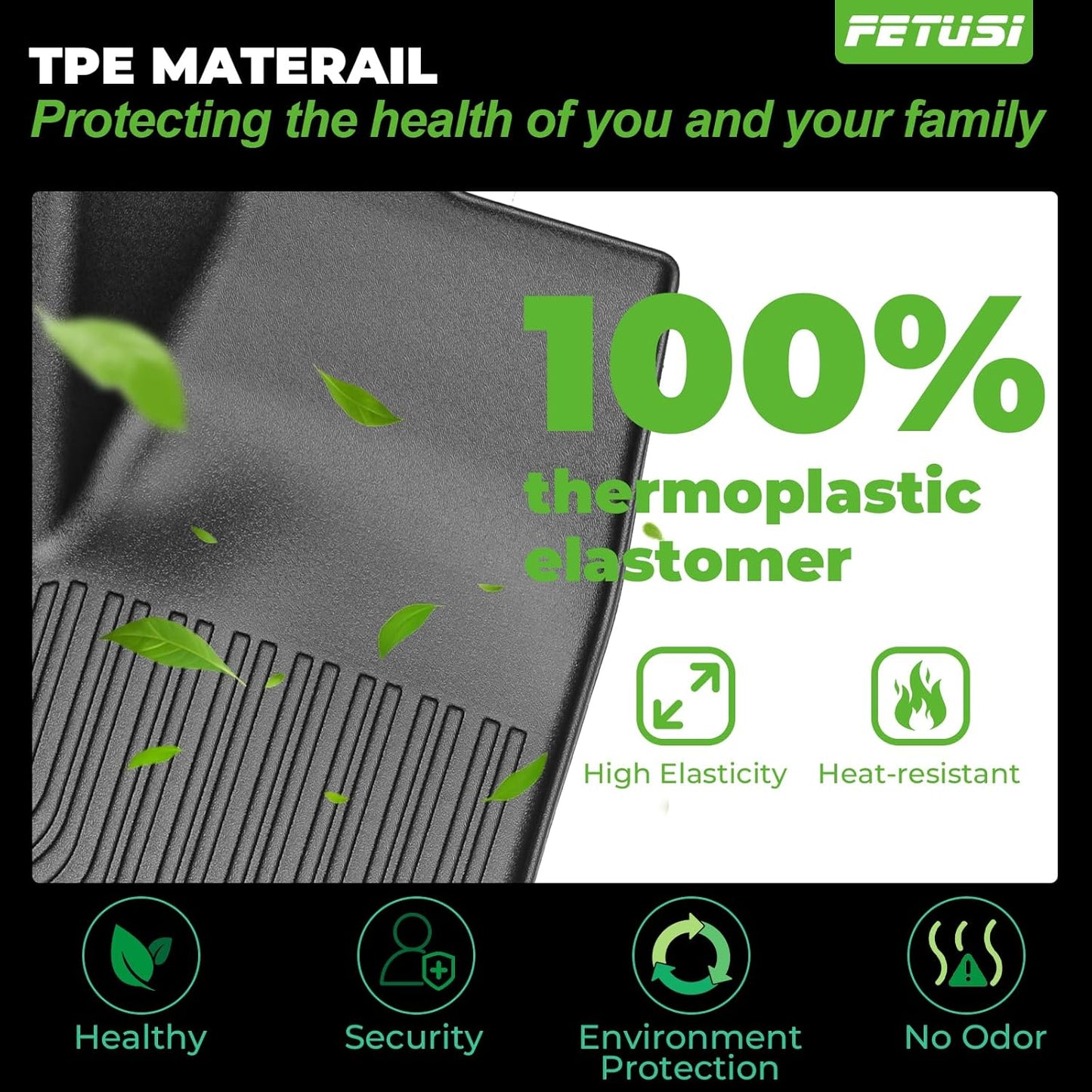 Floor Mats & Cargo Liner Set Custom Fit for Chevy Malibu 2025 2017-2024 All Weather Protection for Car Mats Anti-Slip TPE Odorless Floor Liners Chevrolet Malibu Accessories