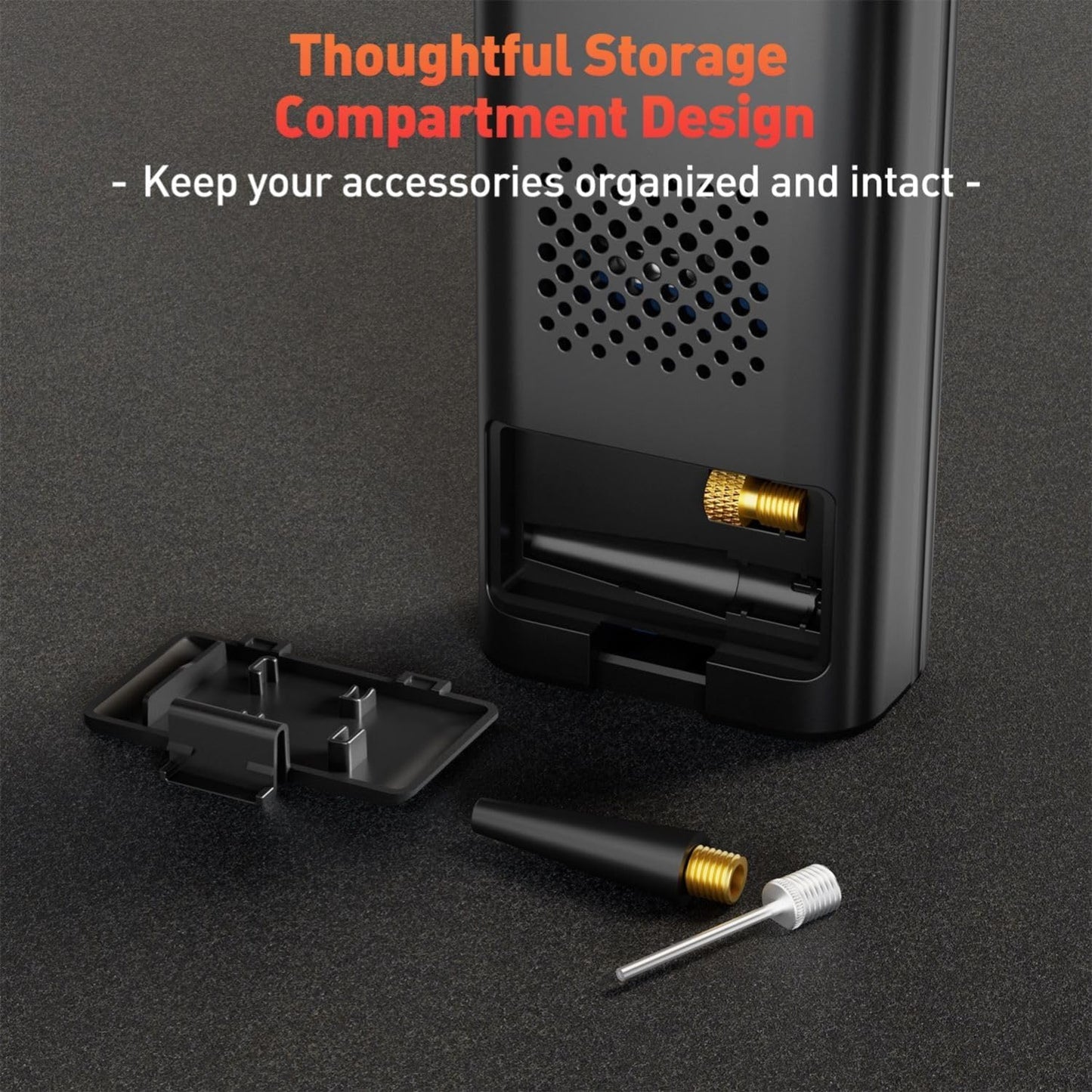 Tire Inflator Portable Air Compressor - Air Pump for Car Tires Dual Mode 9000mAh & 12V DC, 150PSI Electric Bike Tire Pump with Pressure Gauge for Bicycle Motorcycle Ball, Gifts for Car Owner