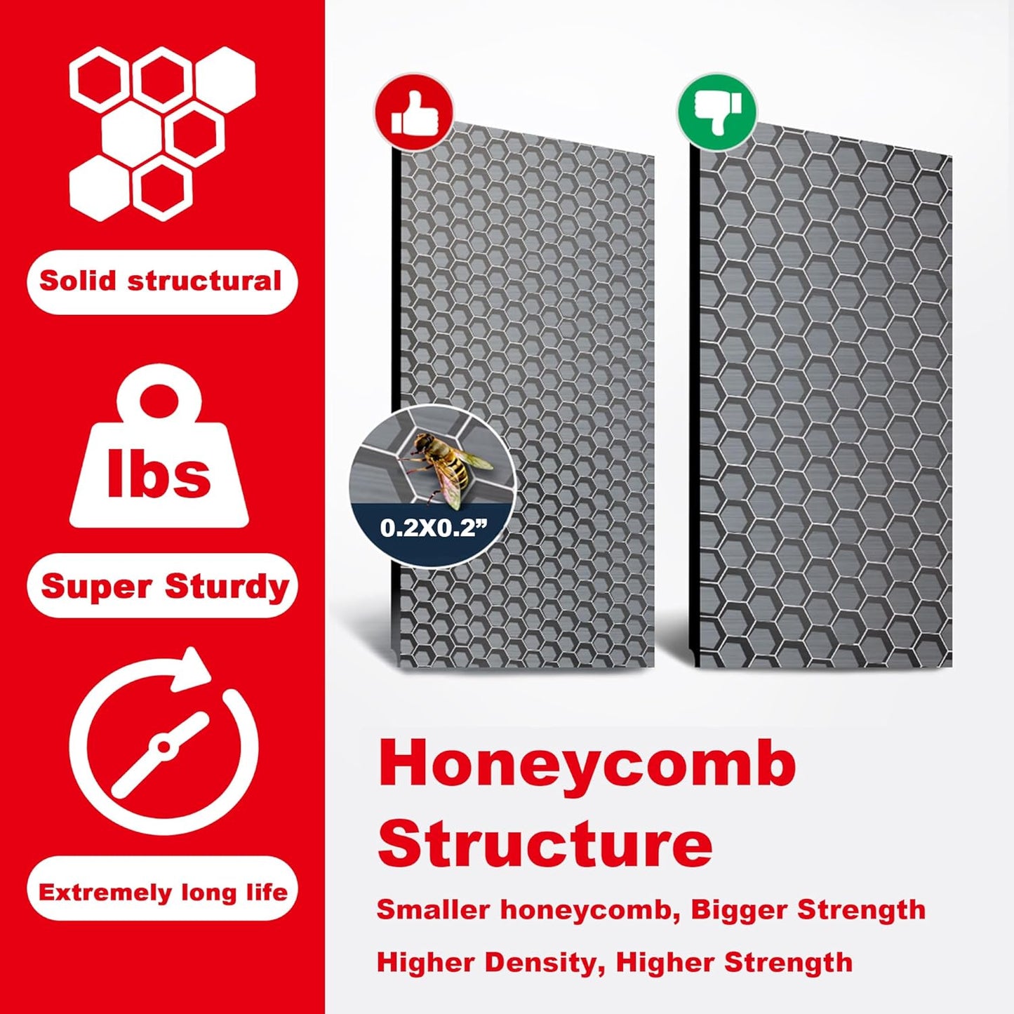 Heavy Duty Garage Shelving Unit 3000LBS, Adjustable 5-Tier Storage Rack with Boltless Design, 72" H X 45.2" W X 18.9" D Aluminum Metal Shelves for Basement, Garage & Warehouse Storage