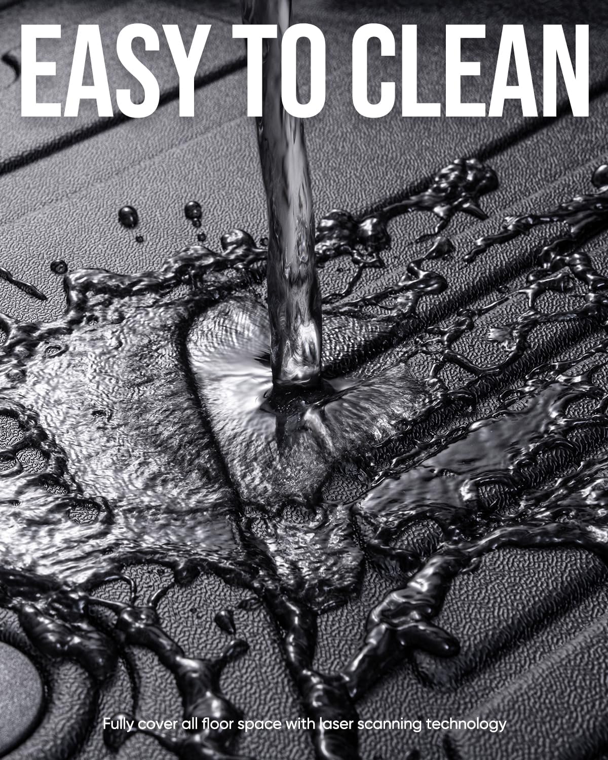 Car Floor Mats for Toyota Prius 2012-2014 Accessories(Not Fit Plug-in, V or C Models), All Weather Rubber Mat, Automotive Floor Carpet Protector Car Accessories