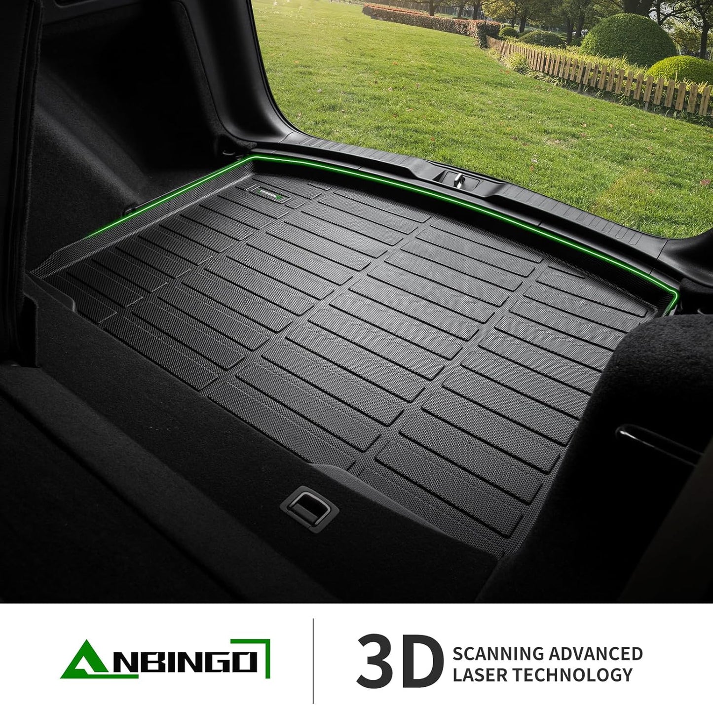 ANBINGO®-Floor Mats for Nissan Sentra 2014-2019 All Weather for Nissan Sentra Floor mats Protection TPE Custom Sentra Floor Mats & Cargo Liner Accessories Black