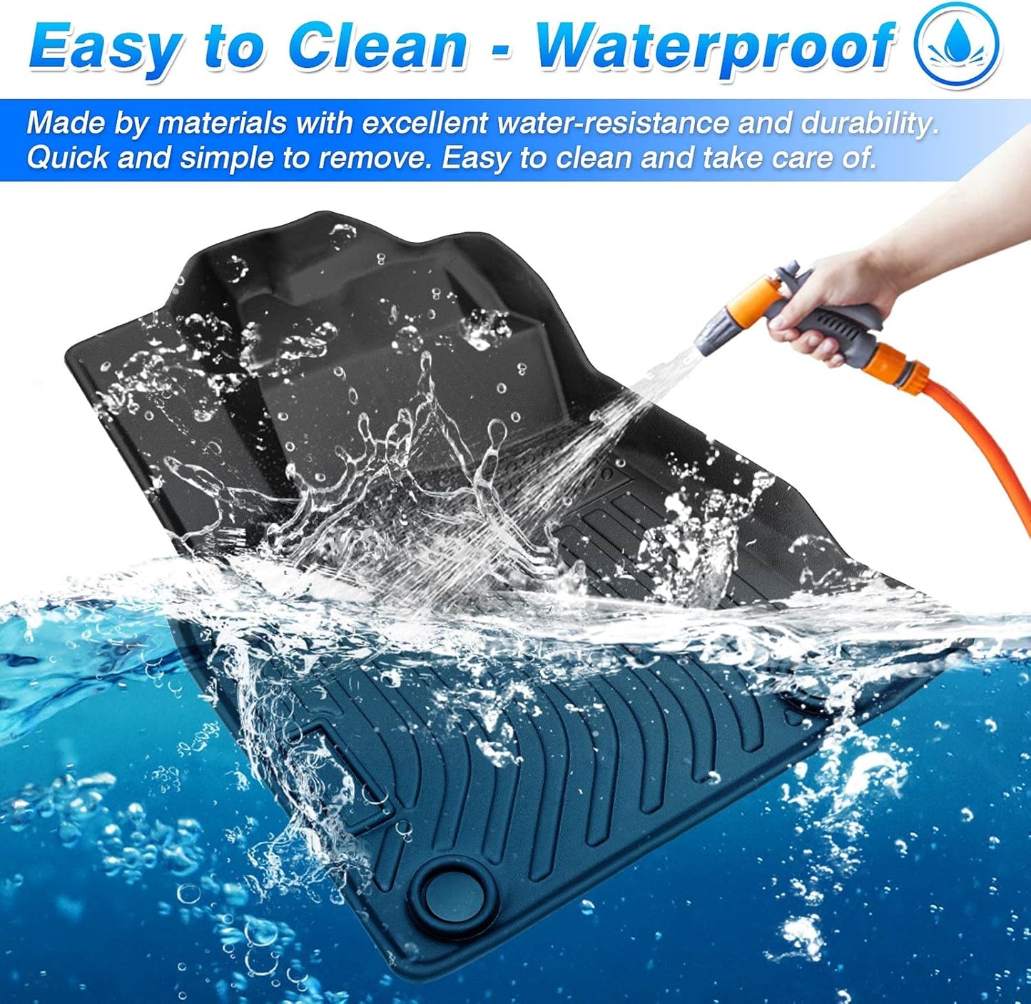 Cartist Floor Mats Fit for Audi Q5 2009-2017/2013-2017 SQ5 Accessories, All Weather Floor Liner for Q5/SQ5 Heavy Duty