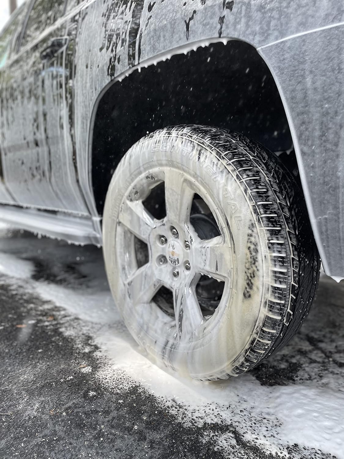 Wash Chems Pro50 Touchless Car Wash Detergent Soap Concentrate w/Easy Pour Faucet - No Brushing, Commercial Grade Professional Auto Foam Cleaner Also Great for Trucks, RVs, Tractors (2.5 Gallons)