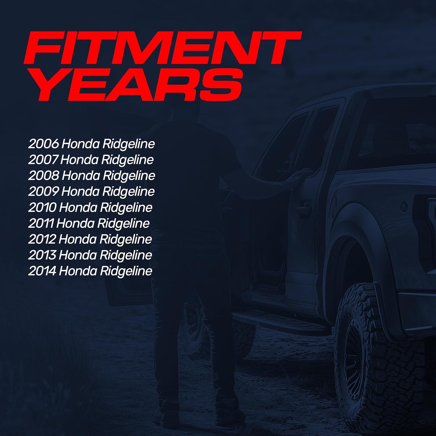 Master Tailgaters Chrome Tailgate Handle with Backup Camera Replacement for Honda Ridgeline (2006-2014) | IP68 Waterproof | Parking Grid Lines Available | Easy to Install