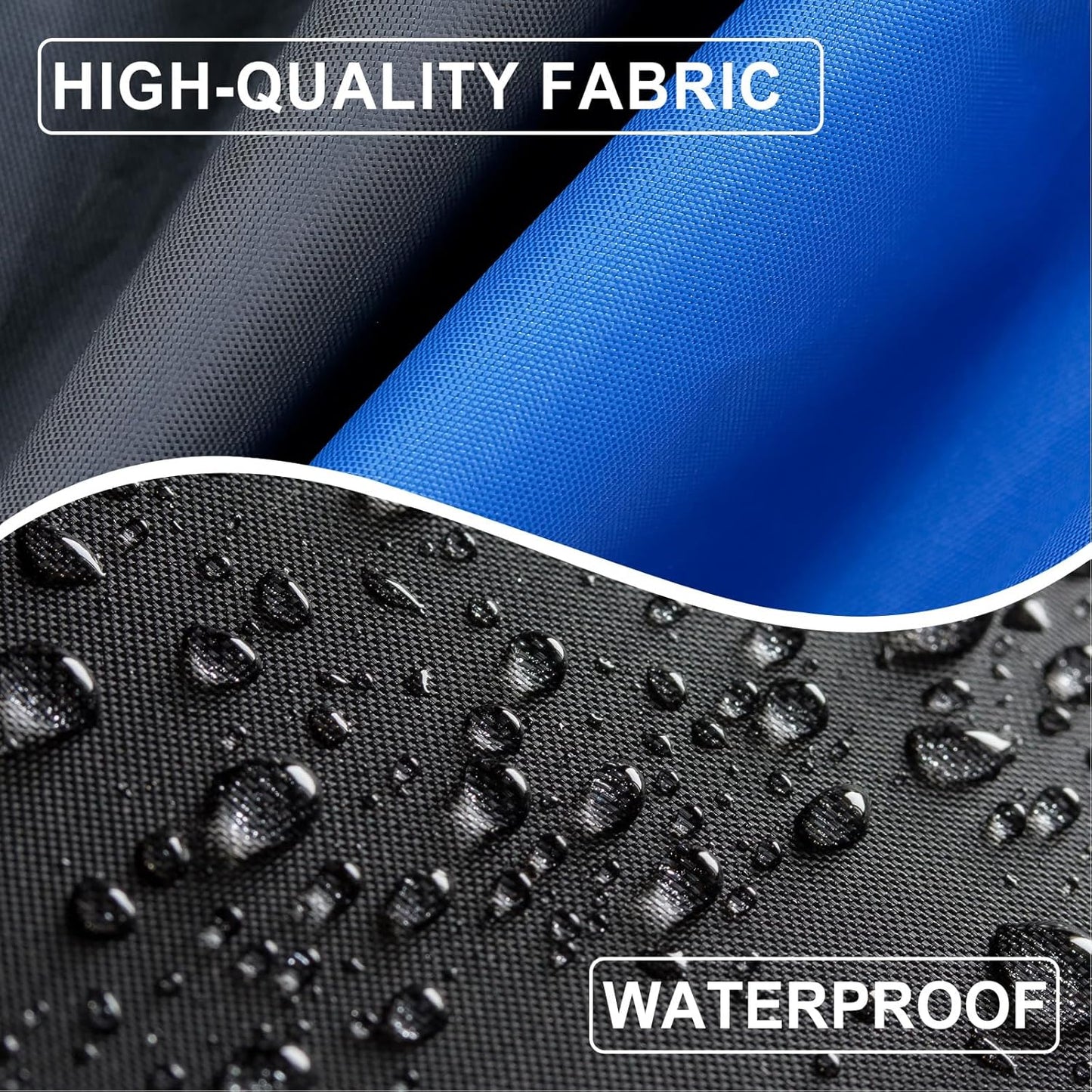 Car Cover Waterproof All Weather for Automobiles, Full Exterior Covers for Sedan & Coupe (up to 165 inch) Universal Fit for BMW Z3, Mazda MX5, Honda S2000, etc. Rain Winter Sun Snow Protection