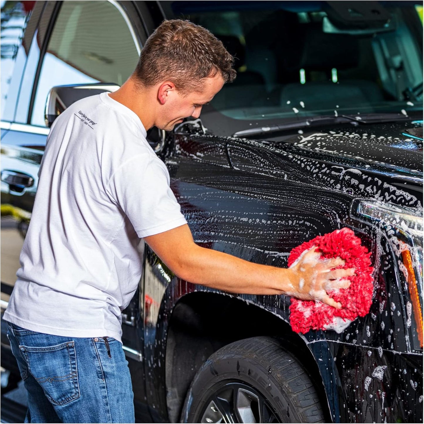 Griot's Garage Best of Show Wash and Wax for Car Detailing and Cleaning, Carnauba-Packed Coating, High Gloss Shine and Protection for Auto Paint, 10887, 48oz