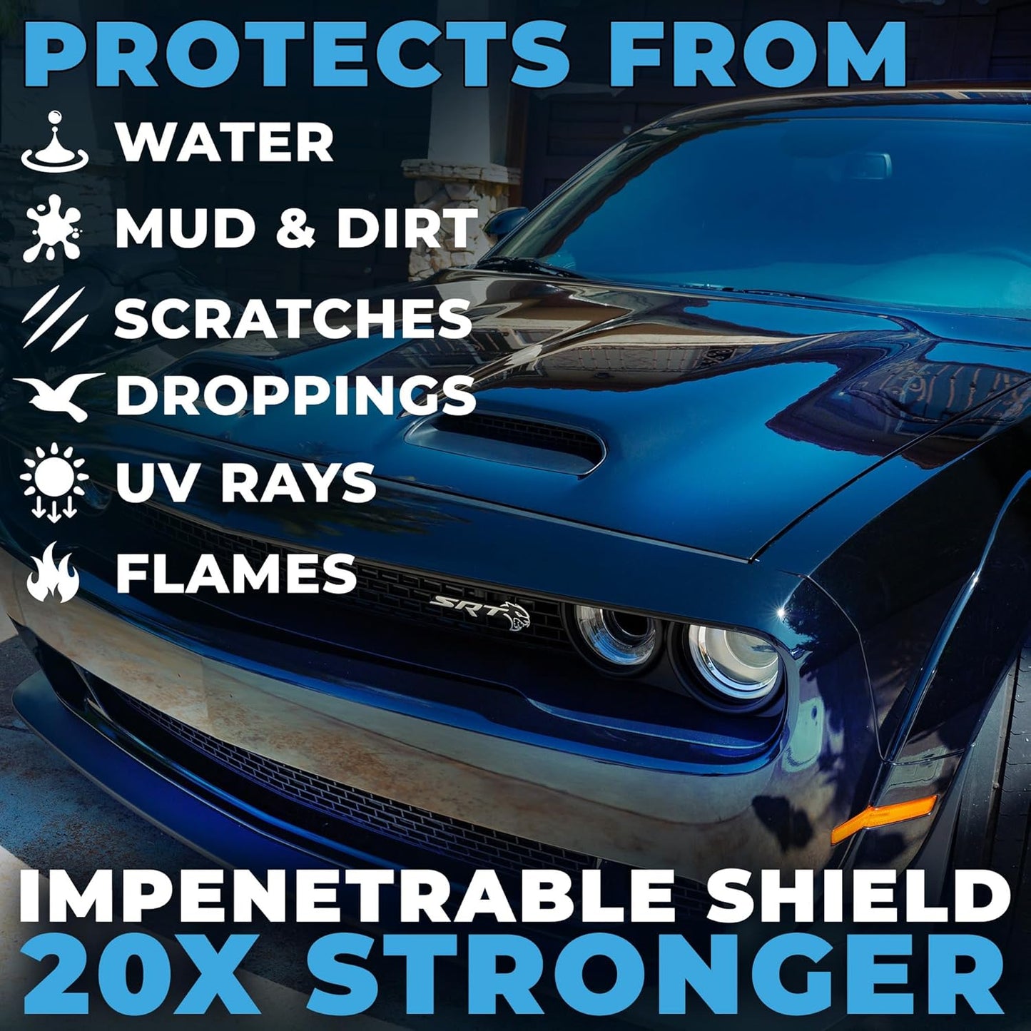 Flowgenix™ Waterless Car Wash Spray - Grand Finale - Motorcycle Cleaner & Car Wax Spray Polish (8 oz) - Ceramic Coating - Incl. 2 Microfiber Towels - Quick Detailer Spray (2-Pack)