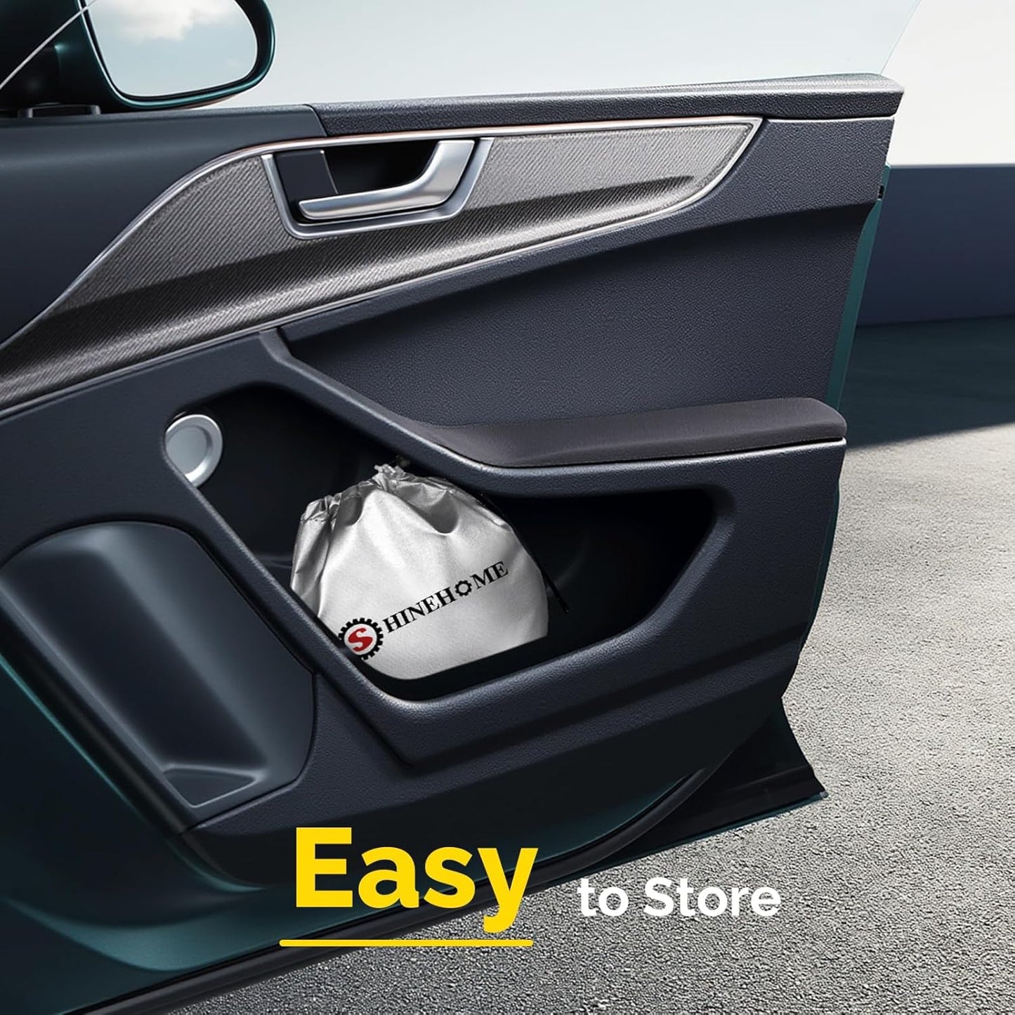 Car Windshield Sun Shade Compatible with 2019 2020 2021 2022 2023 2024 2025 Subaru Forester Accessories Sunshade Custom for Forester Crossover, Base, Premium, Sport, Limited Foldable Sun Visor