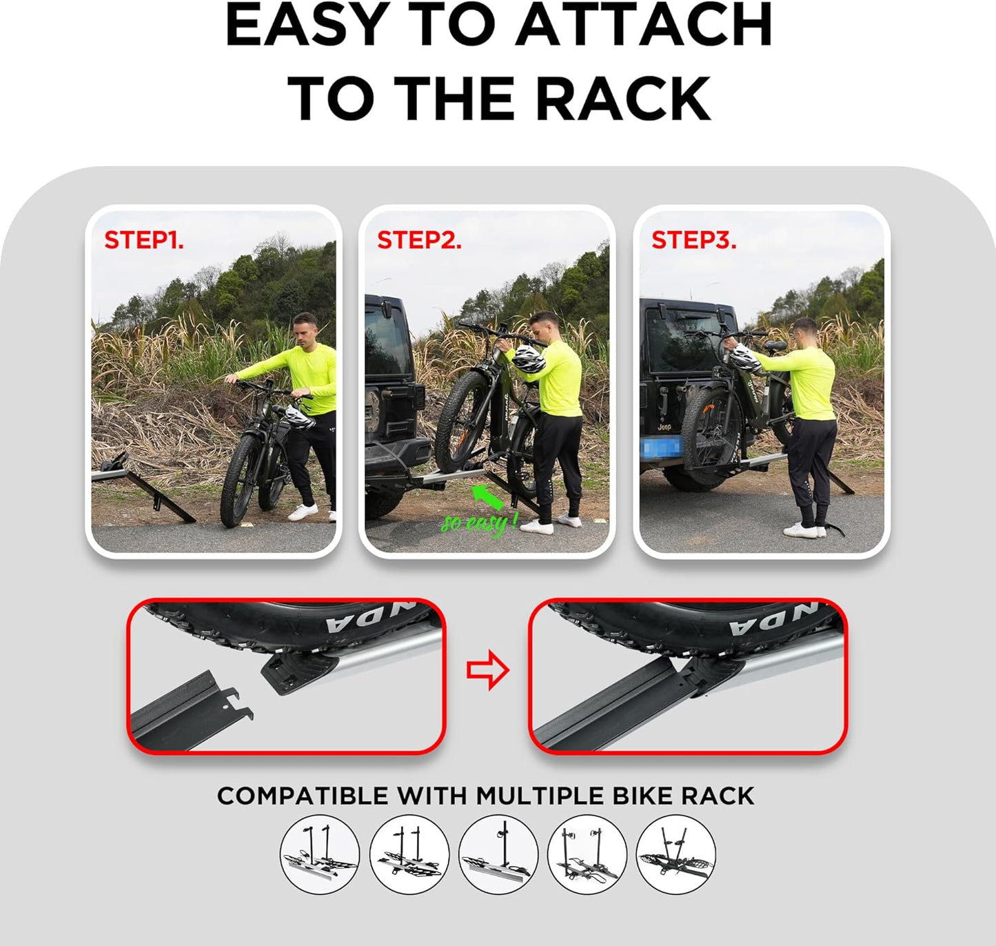 Bike Rack Loading Ramp