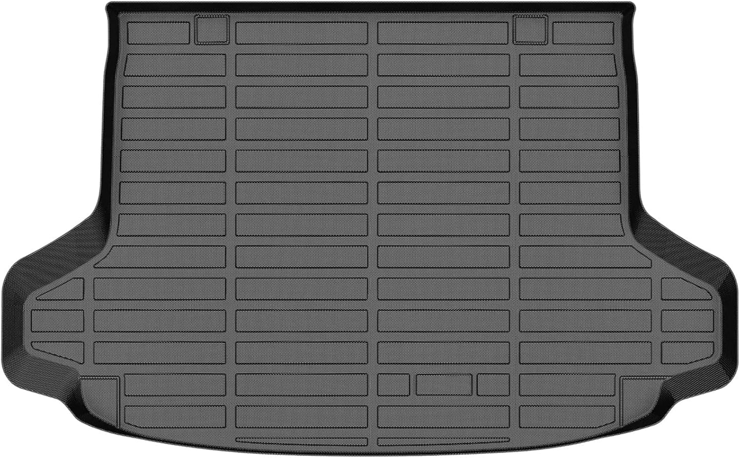 Auxko All Weather Cargo Liner Fit for Honda HRV Include Hybrid 2023 2024 2025 2026 TPE Rubber Trunk Mat HR-V Accessories All Season Guard Odorless Anti-Slip Cargo Mat Black