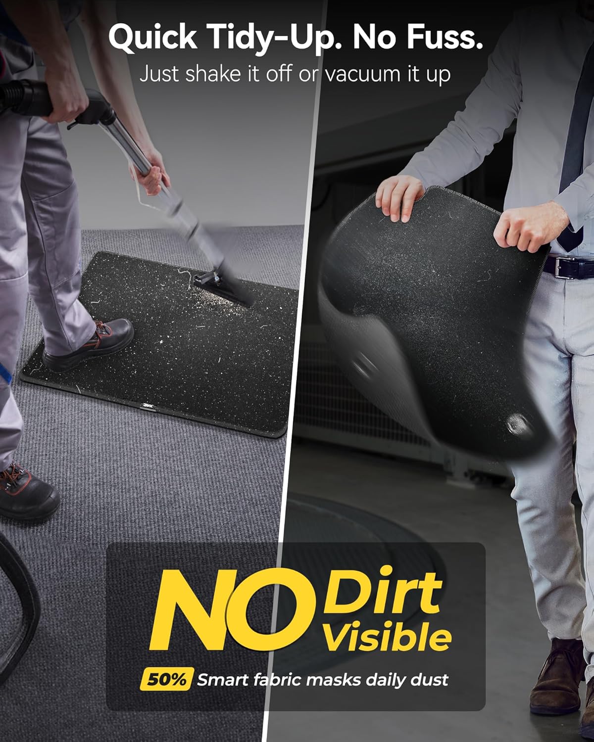 3W Floor Mats & Cargo Liner – Full Set (1st, 2nd & 3rd Row with Carpet) for Jeep Grand Cherokee L 2021-2025(Only for 6 Seat), Custom Fit TPE, All-Weather Waterproof,Black