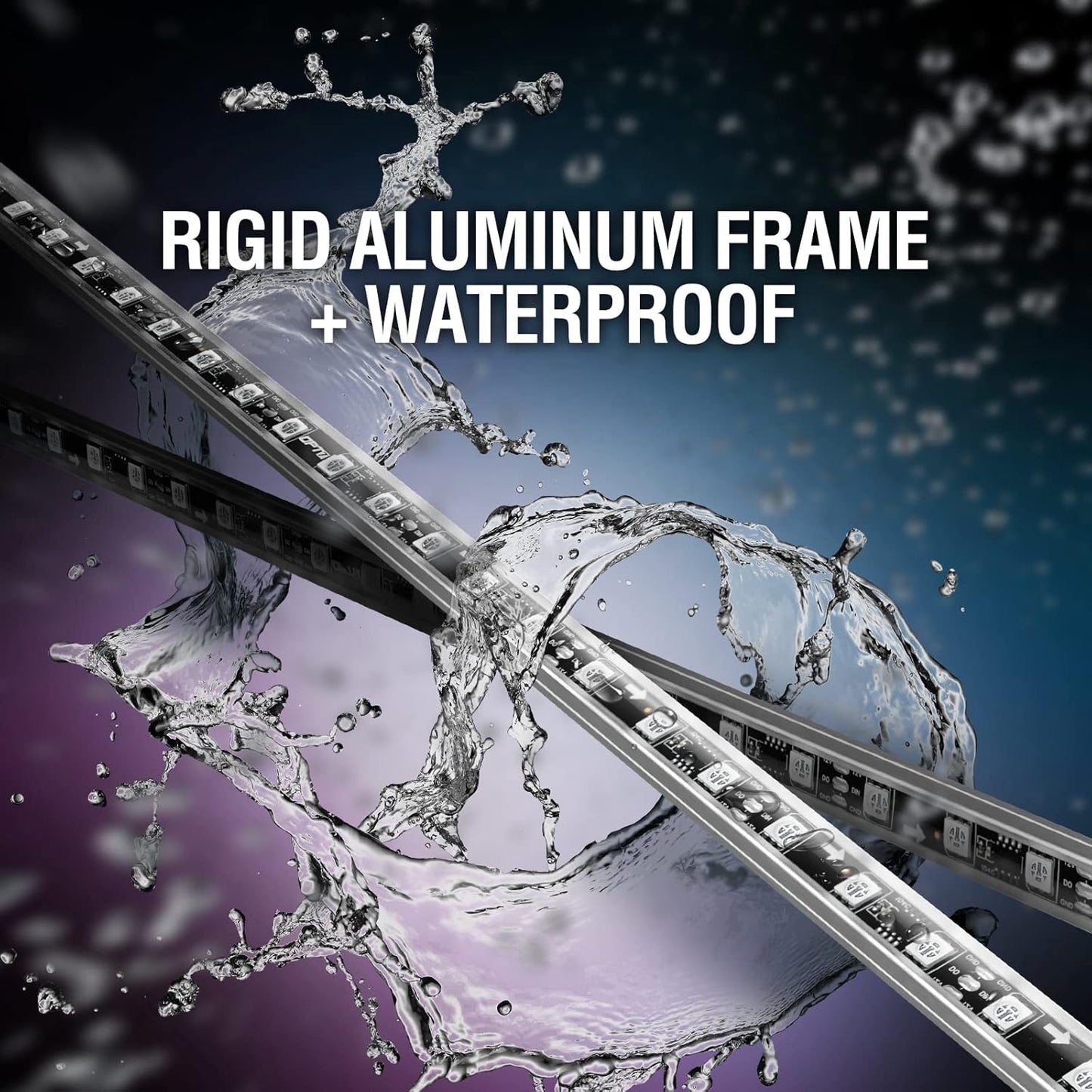 OPT7 Aura DreamColor Underglow Chasing Lights for Golf Cart w/APP & Remote Control, Waterproof Rigid Aluminum Light Bar, Decorative RGB-IC Car LED Lighting Kit, EZGO Yamaha Club Car Universal Fit