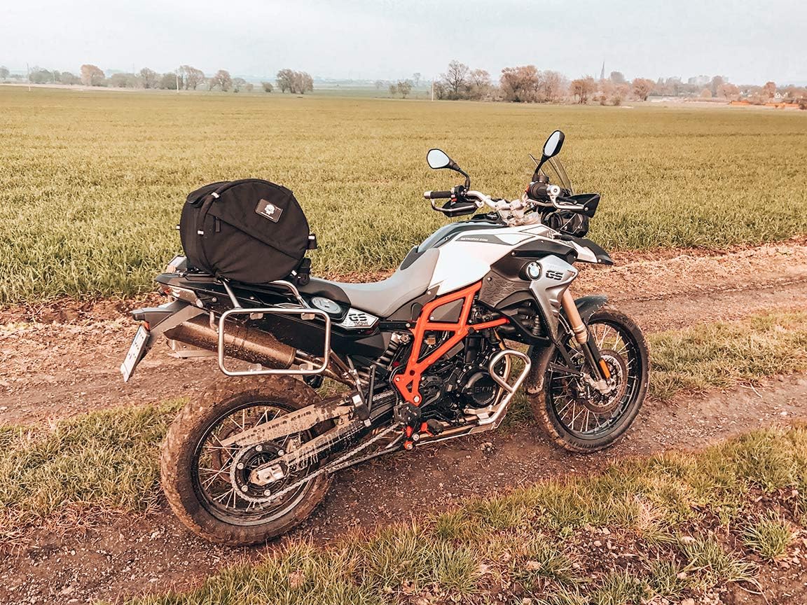 TUBE motorcycle travel luggage, made of waterproof Cordura, 11.3 gallons capacity, motorcycle seat/rack/sissy bar bag