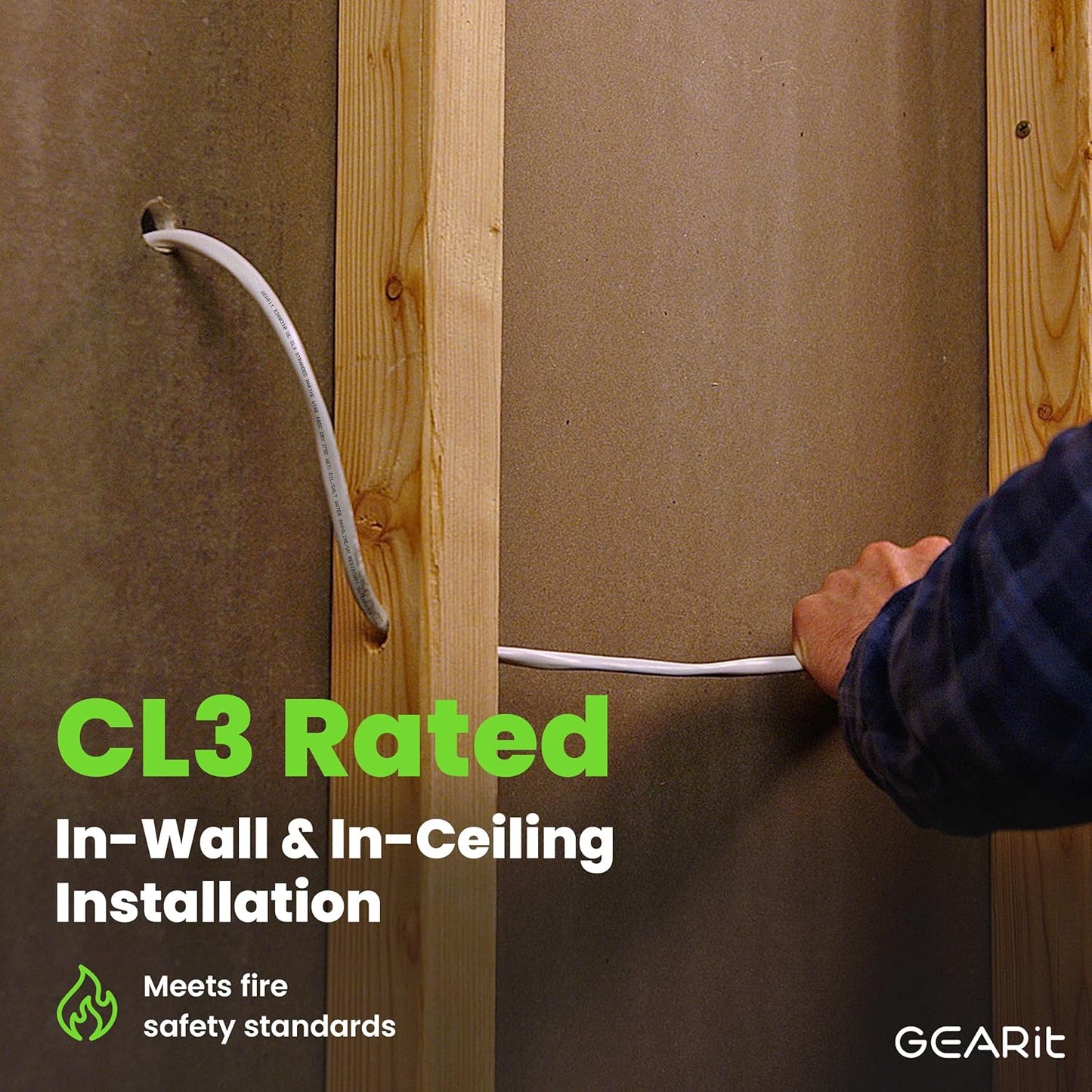 GEARit Speaker Wire 16 Gauge (50ft), Red/Black Speaker Cable 16AWG, Duplex 2-Conductor, Speaker Wires for Boat, RV, Camper, Trailer, Automotive, in-Wall and Outdoor Use