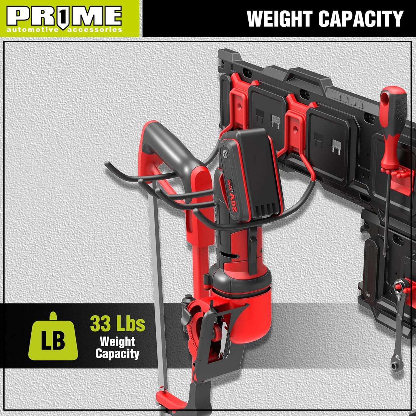 PR1ME Garage Hook, 1 Pack Heavy Duty Garage Wall Mount Hook, C Utility Garage Wall Storage Hook, Garage Storage Organization and Tool Hanger for Hoses, Extension Cords and Recreational Equipment