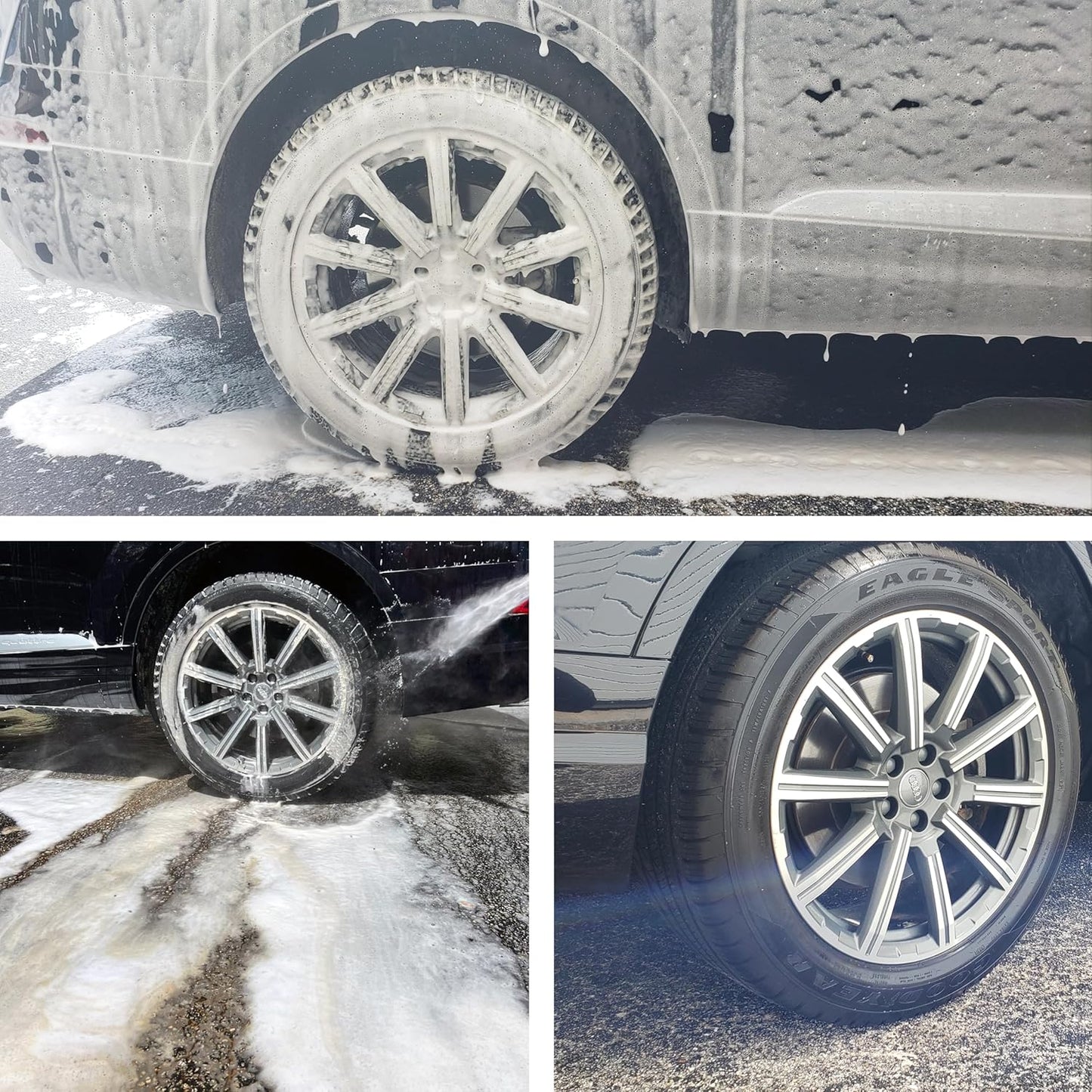 Foam Cannon Ready to Use - Touchless Car Wash Shampoo (1 Gallon, 128 oz) – No Mixing Ratio Required - Commercial Grade Auto Cleaner – Great for Cars, Trucks, Motorcycles, Mopeds, ATVs - Wash Chems (2)