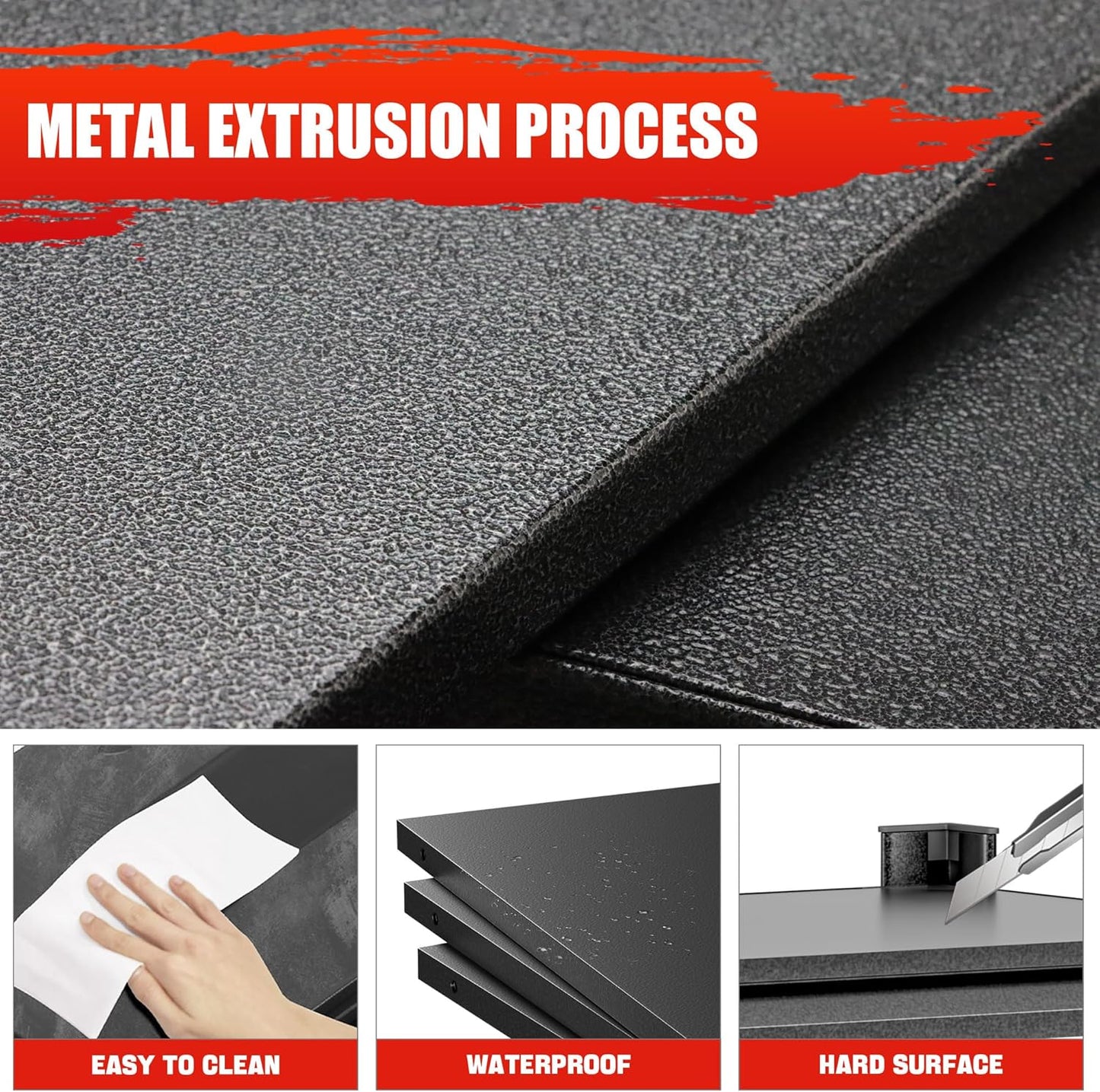 Heavy Duty Metal Storage Rack Shelving for Garage, 5 Tier Shelving Unit - Garage Storage Shelf, Industrial Utility Shelving, Durable Metal Shelf Organizer, Garage Shelving 24"D x48"W x72"H（5 pcs）