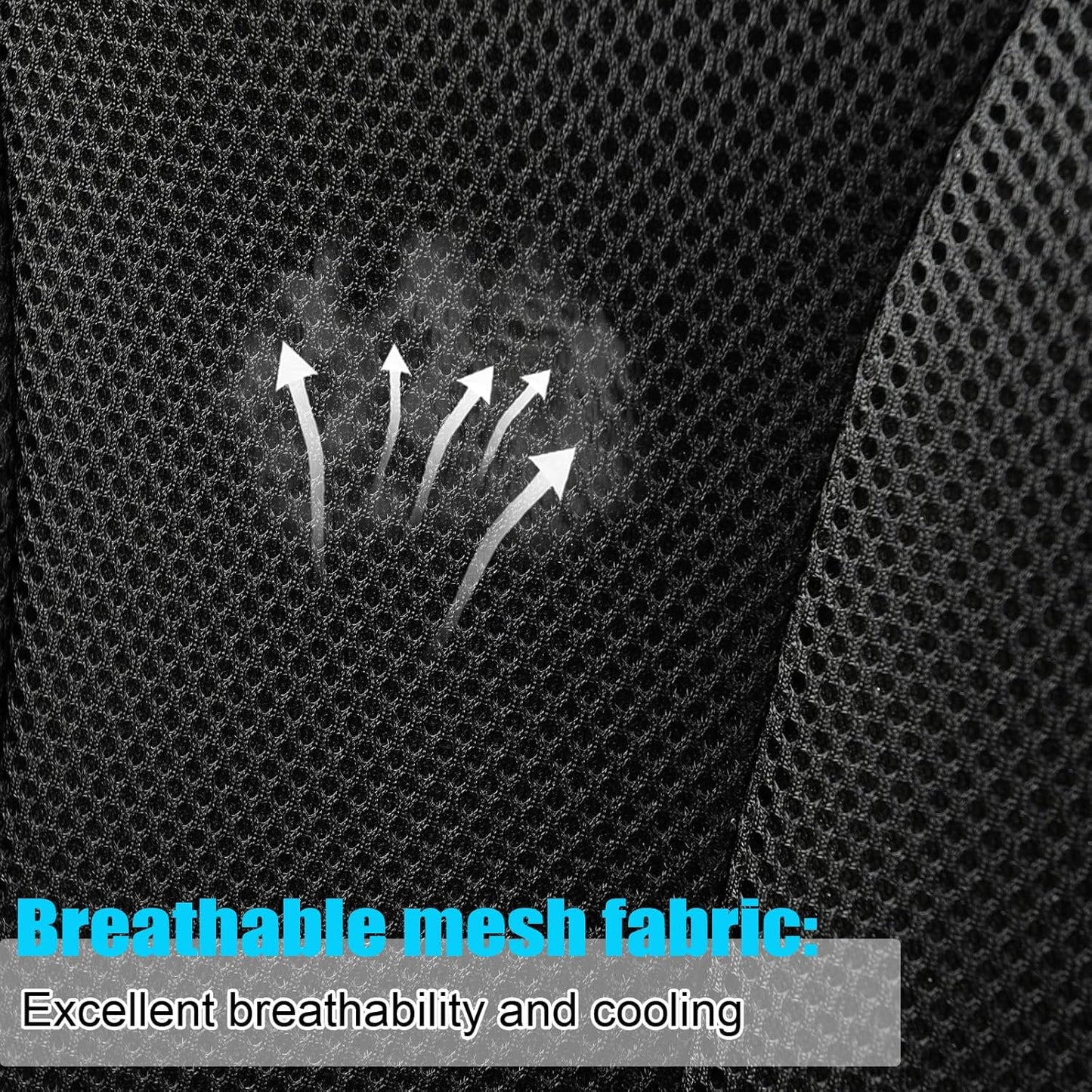 GIANT PANDA Front Seat Cover for Honda, 3D Air Mesh Bucket Car Seat Protectors Custom Fits Honda Civic Accord Pilot CRV HRV Element Passport (Red) 2-Pack